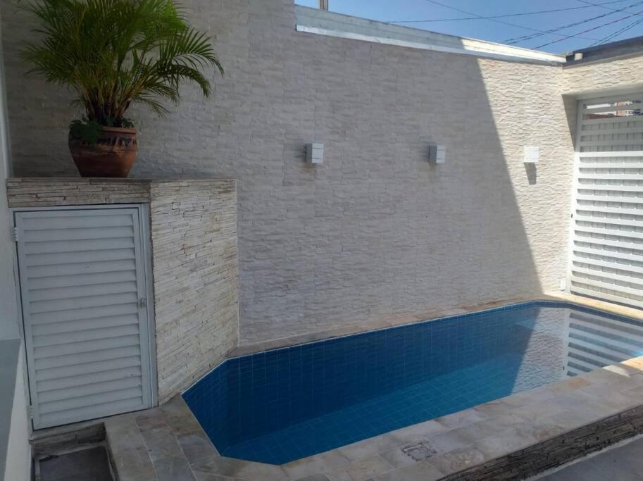 فيلا Casa Com Piscina - Canto Do Forte برايا جراندي المظهر الخارجي الصورة